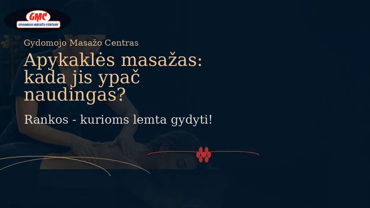 Apykaklės masažas: kada jis ypač naudingas?