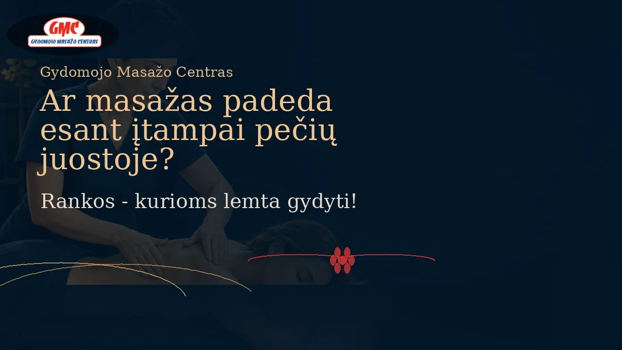 Ar masažas padeda esant įtampai pečių juostoje?