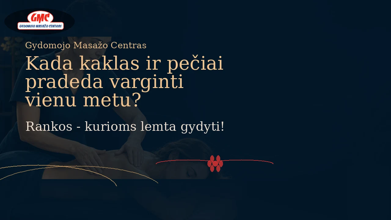 Kada kaklas ir pečiai pradeda varginti vienu metu?
