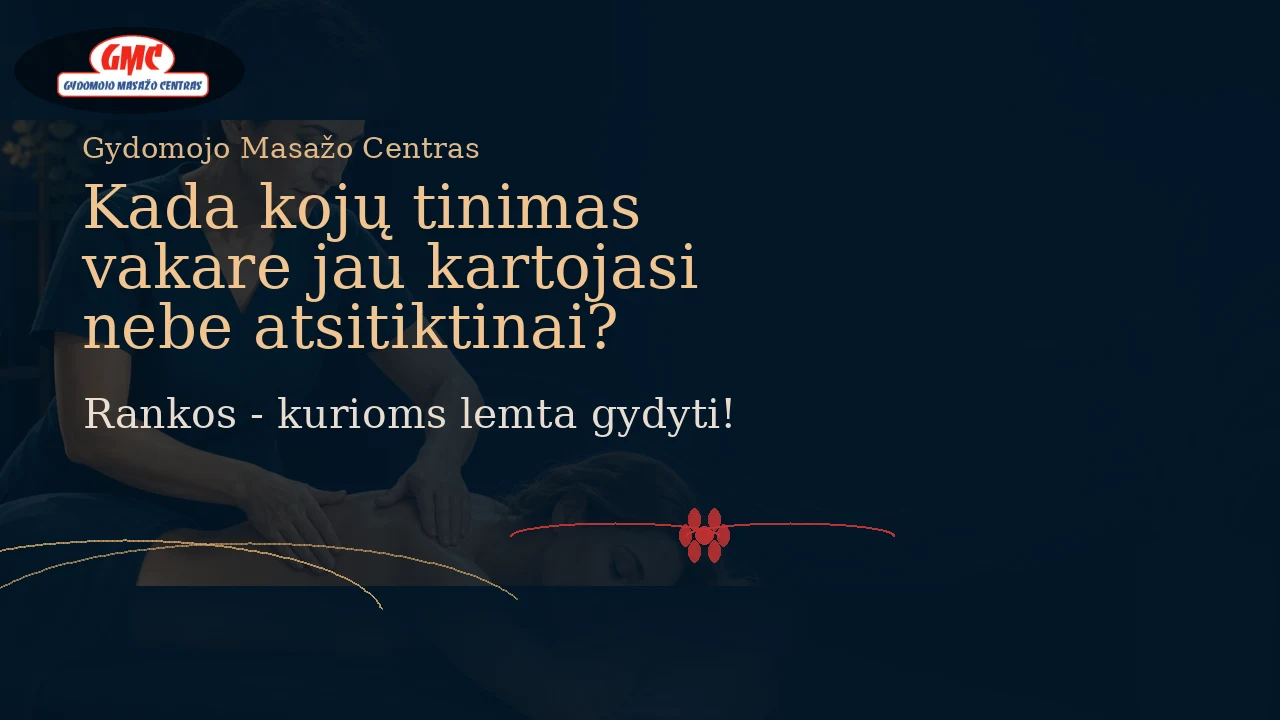 Kada kojų tinimas vakare jau kartojasi nebe atsitiktinai?