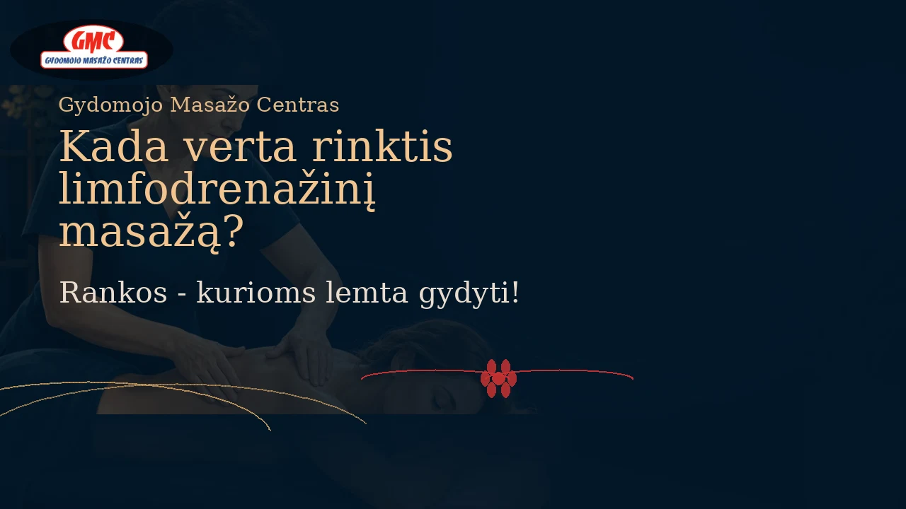 Kada verta rinktis limfodrenažinį masažą?