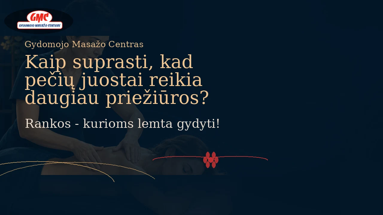 Kaip suprasti, kad pečių juostai reikia daugiau priežiūros?
