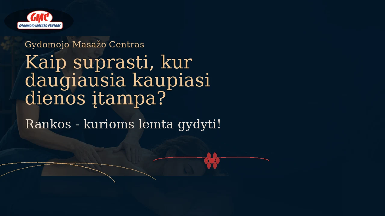 Kaip suprasti, kur daugiausia kaupiasi dienos įtampa?