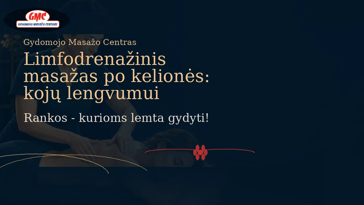 Limfodrenažinis masažas po kelionės: kojų lengvumui